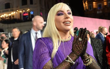 LONDON, ENGLAND - NOVEMBER 09: Lady Gaga attends the UK Premiere Of "House of Gucci" at Odeon Luxe Leicester Square on November 09, 2021 in London, England. (Photo by Jeff Spicer/Getty Images for Metro-Goldwyn-Mayer Studios and Universal Pictures )