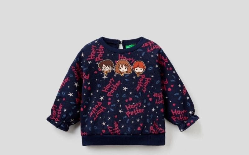 Felpa Harry Potter in misto cotone