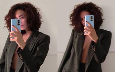 Elodie cambia look: la foto con i capelli a onde