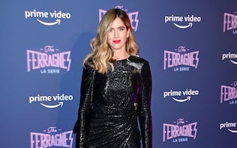 MILAN, ITALY - DECEMBER 02: Francesca Ferragni attends the photocall of the tv series "The Ferragnez" on December 02, 2021 in Milan, Italy. (Photo by Daniele Venturelli/WireImage)