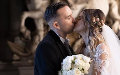 Briga e Arianna Montefiori si sono sposati, le foto e il video
