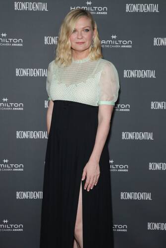LOS ANGELES, CALIFORNIA - NOVEMBER 13:  Kirsten Dunst attends the 11th Hamilton Behind The Camera Awards at Avalon Hollywood & Bardot on November 13, 2021 in Los Angeles, California. (Photo by Leon Bennett/WireImage,)