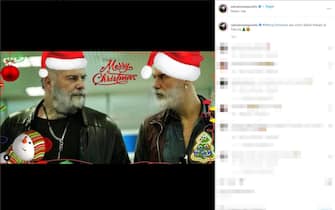 Salvatore Esposito's Merry Christmas post