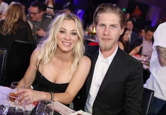 LOS ANGELES, CA - MARCH 24: Kaley Cuoco and Karl Cook attend Seth Rogen's Hilarity For Charity at Hollywood Palladium on March 24, 2018 in Los Angeles, California.  (Photo by Rachel Murray / Getty Images for Netflix)
