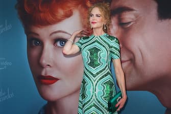 SYDNEY, AUSTRALIA - DECEMBER 15: Nicole Kidman attends the Australian premiere of Being The Ricardos at the Hayden Orpheum Picture Palace on December 15, 2021 in Sydney, Australia. (Photo by Lisa Maree Williams/Getty Images)