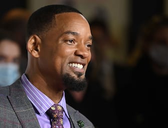 LONDON, ENGLAND - NOVEMBER 17: Actor Will Smith attends the UK Premiere of "King Richard" at The Curzon Mayfair on November 17, 2021 in London, England. (Photo by Karwai Tang/WireImage)