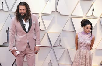 HOLLYWOOD, CA - FEBRUARY 24:  Lisa Bonet and  Jason Momoa attend the 91st Annual Academy Awards at Hollywood and Highland on February 24, 2019 in Hollywood, California.  (Photo by Neilson Barnard/Getty Images)