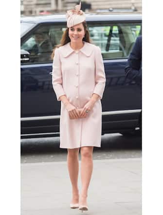 LONDON, ENGLAND - MARCH 09:  Catherine, Duchess of Cambridge attends the Commonwealth Service at Westminster Abbey on March 9, 2015 in London, England.  (Photo by Samir Hussein/WireImage)