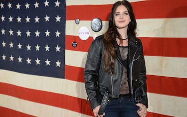 WEST HOLLYWOOD, CA - NOVEMBER 01:  Singer Lana Del Rey attends the Nylon Magazine Celebration of "America The Issue" With Lana Del Rey And Marvin Scott-Jarrett at Sunset Marquis Hotel & Villas on November 1, 2013 in West Hollywood, California.  (Photo by Jason Kempin/Getty Images)