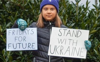 Greta Thunberg, il messaggio in solidarietà dell’Ucraina
