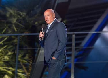 Anaheim, CA - June 02: Bob Chapek, Chief Executive Officer of The Walt Disney Company during the opening ceremony for Avengers Campus inside Disney California Adventure in Anaheim, CA, on Wednesday, June 2, 2021. (Photo by Jeff Gritchen/MediaNews Group/Orange County Register via Getty Images)