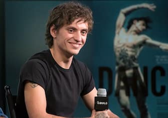 NEW YORK, NY - SEPTEMBER 15:  Royal Ballet principal dancer Sergei Polunin attends the BUILD Speaker Series to discuss the film "Dancer" at AOL HQ on September 15, 2016 in New York City.  (Photo by Mike Pont/WireImage)