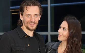 MIAMI, FL - MARCH 7: Sergei Polunin and Elena Ilinykh attend a screening of the film, "Simple Passion" during the 38th Annual Miami Film Festival at Silverspot Cinema on March 7, 2021 in Miami, Florida.  (Photo by Alexander Tamargo/Getty Images)
