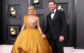 Carrie Underwood and Mike Fisher Grammys