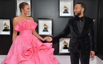 John Legend e Chrissy Teigen  Grammys