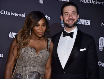 NEW YORK, NY - NOVEMBER 07:  Serena Williams and Alexis Ohanian attend the 2018 Brand Genius Awards at Cipriani 25 Broadway on November 7, 2018 in New York City.  (Photo by Theo Wargo/Getty Images)
