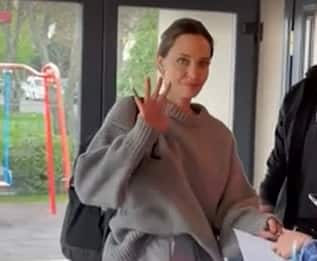 Ucraina, Angelina Jolie a sorpresa in visita a Leopoli: VIDEO
