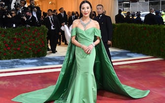 Michelle Yeoh Met Gala 2022 red carpet