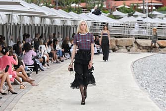 Chanel, the show in Monte Carlo to present the new Cruise 2022/2023 collection.  PHOTO