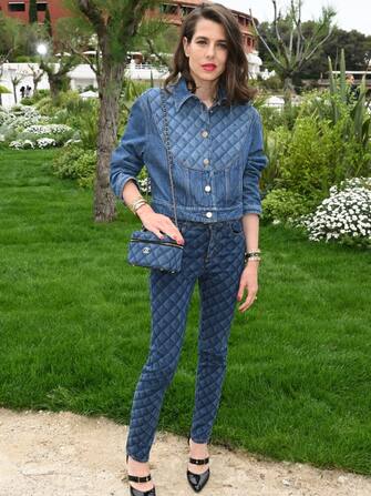 MONTE-CARLO, MONACO - MAY 05: Charlotte Casiraghi attends the Chanel Cruise 2023 Collection on May 05, 2022 in Monte-Carlo, Monaco. (Photo by Stephane Cardinale - Corbis/Corbis via Getty Images )
