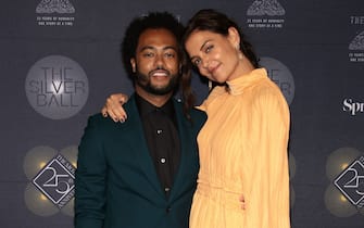 Katie Holmes and Bobby Wooten II make their red carpet debut in New York