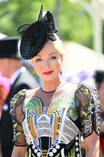 ASCOT, ENGLAND - JUNE 15: Helen George attends Royal Ascot 2022 at Ascot Racecourse on June 15, 2022 in Ascot, England.  (Photo by Samir Hussein / WireImage)