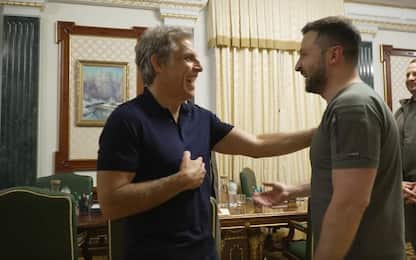 Ucraina, Ben Stiller incontra Zelensky a Kiev: “Sei il mio eroe”