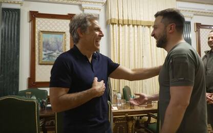 Ucraina, Ben Stiller incontra Zelensky a Kiev: “Sei il mio eroe”