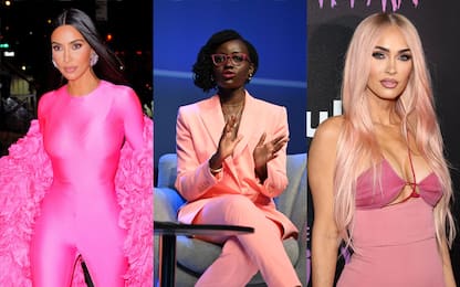 Tutte in rosa, da Megan Fox a Kim Kardashian