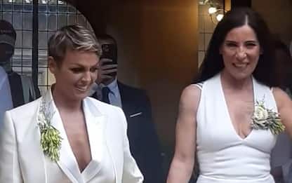Paola Turci e Francesca Pascale si sono sposate a Montalcino