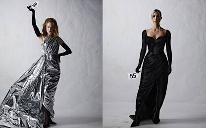 La sfilata di Balenciaga per la Couture Week