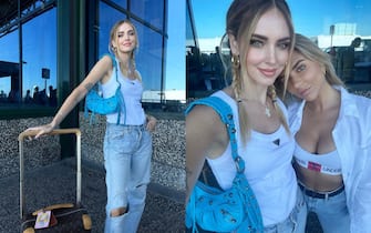 Chiara Ferragni, the looks of her holiday in Greece