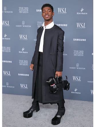 NEW YORK, NEW YORK - NOVEMBER 01: Lil Nas X attends WSJ Magazine 2021 Innovator Awards at Museum of Modern Art on November 01, 2021 in New York City. (Photo by Theo Wargo/Getty Images)