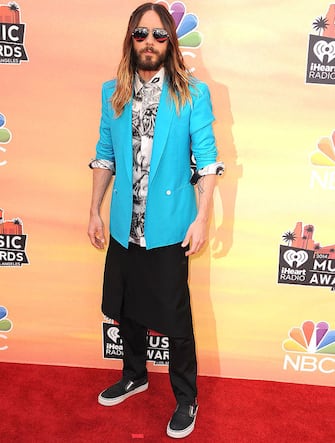 LOS ANGELES, CA - MAY 01:  Jared Leto arrivals at the 2014 iHeartRadio Music Awards at The Shrine Auditorium on May 1, 2014 in Los Angeles, California.  (Photo by Steve Granitz/WireImage)