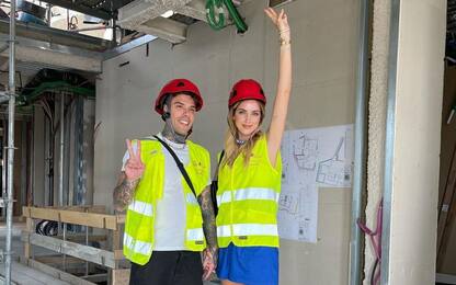 Chiara Ferragni mostra il cantiere della nuova casa