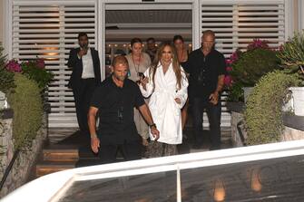 CAPRI, ITALY - JULY 30: Jennifer Lopez is seen on July 30, 2022 in Capri, Italy.  (Photo by MEGA / GC Images)