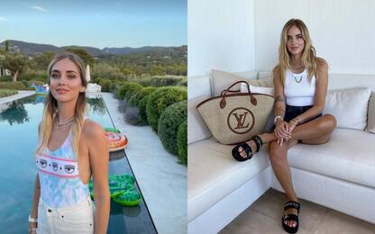 Chiara Ferragni e Fedez in vacanza a Ibiza con i figli. FOTO
