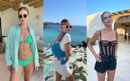 Chiara Ferragni, tutti i look della sua vacanza a Ibiza