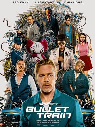 Bullet Train, the cast of David Leitch’s film.  PHOTO