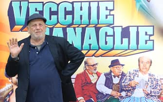 Roma, Casa del Cinema, photocall film "Vecchie canaglie". Nella foto: Gino Cogliandro