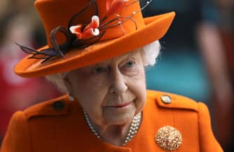 LONDON, ENGLAND - MARCH 07:  Britain's Queen Elizabeth II looks on during a visit to the Science Museum on March 07, 2019 in London, England. Queen Elizabeth II visited the museum to announce its summer exhibition, 'Top Secret', and unveil a new space for supporters, to be known as the Smith Centre.  (Photo by Simon Dawson/WPA Pool/Getty Images)
