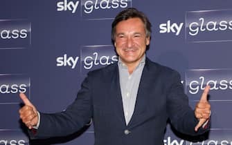 Milan, Fabio Caressa at the Red carpet Sky Glass (MILAN - 2022-09-15, MATTEO DI NUNZIO) ps the photo can be used in compliance with the context in which it was taken, and without the defamatory intent of the decorum of the people represented