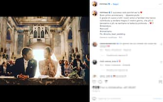 Miriam Leone, the photos of the wedding with Paolo Carullo on Instagram ...