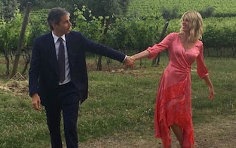 Alessia Marcuzzi e Paolo Calabresi Marconi