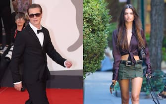 Brad Pitt ed Emily Ratajkowski