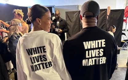 Kanye West contro Black Lives Matter con le T-shirt White Lives Matter