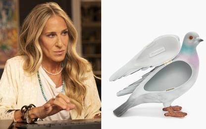 Carrie Bradshaw e la borsa a forma di piccione che fa già tendenza