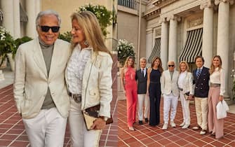Ralph Lauren show on the West Coast, from Jessica Chastain to Sylvester Stallone.  PHOTO