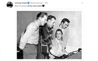 the tweet from management johnny cash