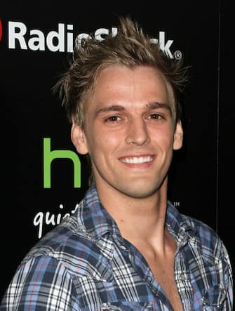No UK - No US: ARCHIVE: 23 June 2011 - West Hollywood , California - Aaron Carter. Radioshack's HTC EVO 3D Launch Party  Held At The RadioShack Pop-Up 3D Lounge. Photo Credit: Kevan Brooks/AdMedia/Sipa USA